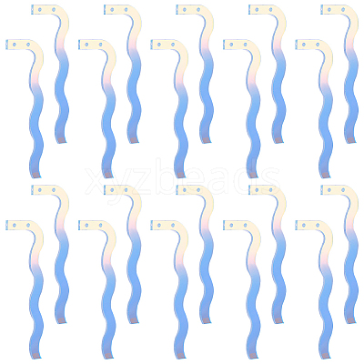 20Pcs Acrylic 2-Hole Earring Try-On Stick EDIS-FG0001-60-1