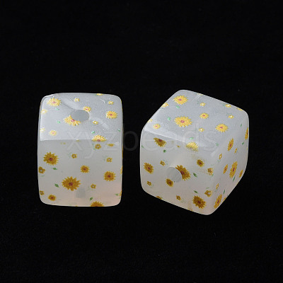 Printed Acrylic Beads MACR-S374-11C-01-1