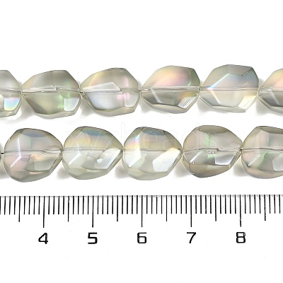 Electroplate Glass Beads Strands EGLA-C009-01A-FR03-1