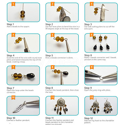 DIY Earring Making DIY-SC0004-51-1