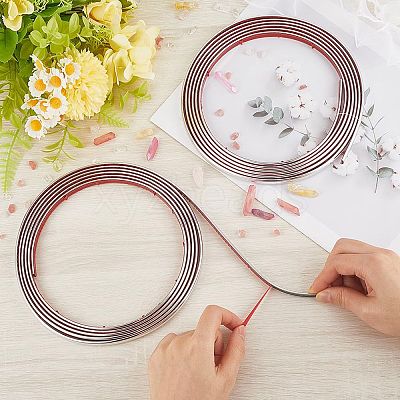 2 Rolls PVC Self-Adhesive Flexible Molding Trim FIND-CP0002-59C-1