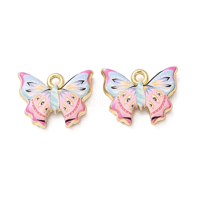 Printed Alloy Pendants AL-CBA7256-27G-03-1