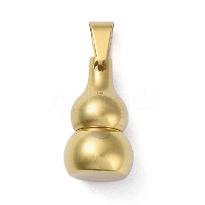 Ion Plating(IP) Openable 304 Stainless Steel Urn Ashes Pendants STAS-D097-15G-1