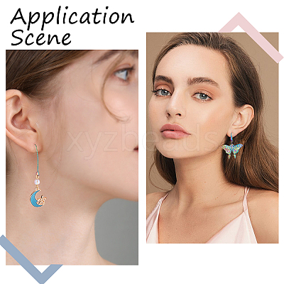Earring Hooks Finding Kits STAS-CN0001-26-1