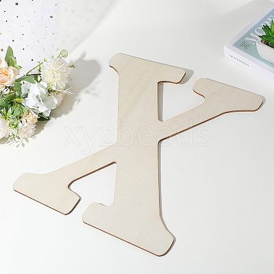 Letter Unfinished MDF Sheets WOOD-WH20012-008X-1