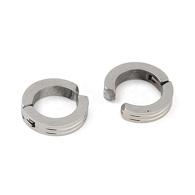 Non-Tarnish 304 Stainless Steel Clip-on Earrings EJEW-M001-10P-1