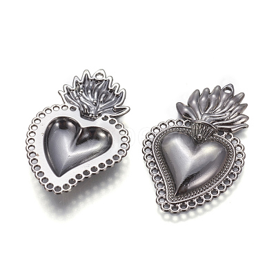Alloy Pendants X-PALLOY-O094-01B-B-1