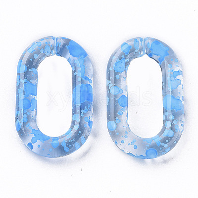Transparent Acrylic Linking Rings OACR-N009-013B-11-1