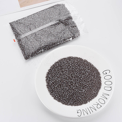 12/0 Two Tone Opaque Glass Seed Beads SEED-T006-01A-A03-1
