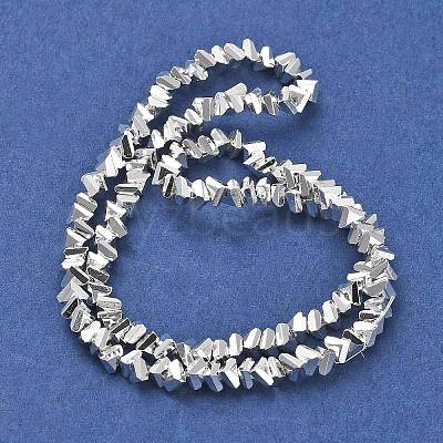 Electroplate Glass Beads Strands X-EGLA-D030-16A-06-1