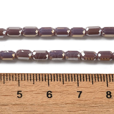 Electroplate Glass Beads Strands EGLA-D031-01-05-1