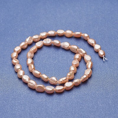 Natural Cultured Freshwater Pearl Beads Strands PEAR-P060-23C-1