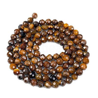 Natural Tiger Eye Beads Strands LS-G-M399-03C-1
