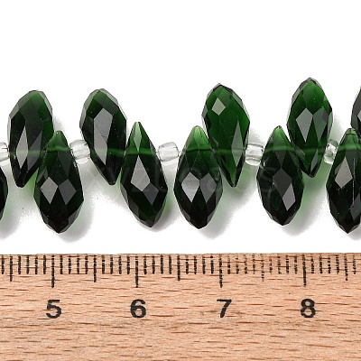 Crystal Glass Beads Strands GLAA-D033-36-1