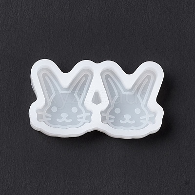 Easter Theme Ear Stud Ornament Silicone Molds DIY-J009-01C-1