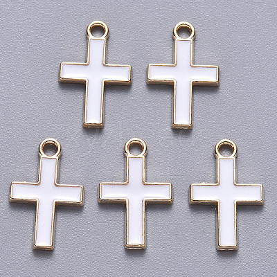 Alloy Enamel Pendants X-ENAM-S121-122C-1
