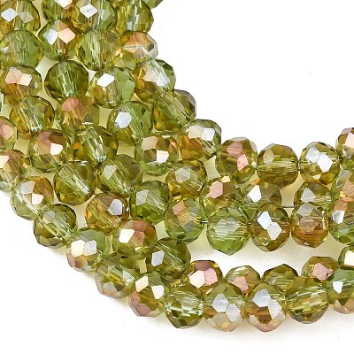 Electroplate Glass Beads Strands LS-EGLA-A034-T4mm-J02-1