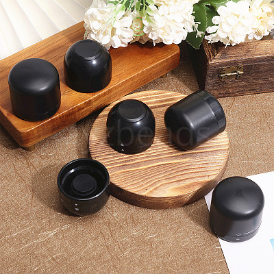 6Pcs 2 Styles Plastic Bottle Stoppers AJEW-GO0001-63-1