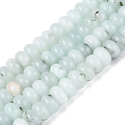Natural White Jade Beads Strands G-Q613-01F-17-1