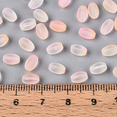 Frosted Glass Seed Beads SEED-N008-05A-1