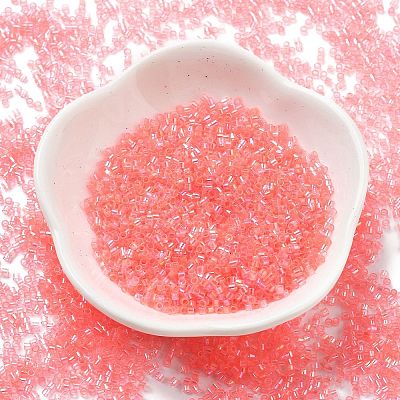 Transparent Colours Glass Seed Beads SEED-H003-01D-1