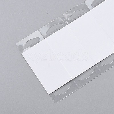 Transparent PVC Self Adhesive Hang Tabs LS-CDIS-Z001-01A-1