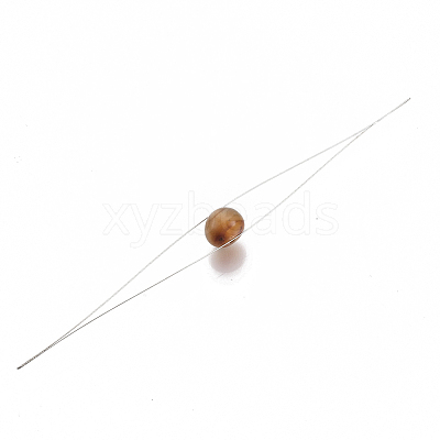 Iron Big Eye Beading Needles TOOL-N006-01-01-1