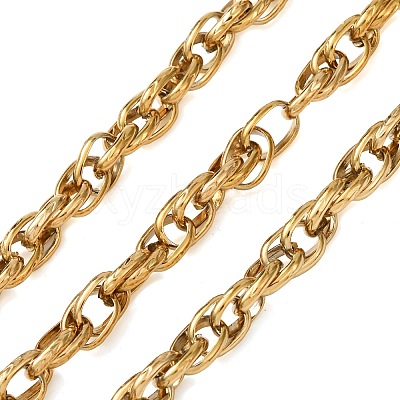 304 Stainless Steel Rope Chains CHS-A021-07B-G-1