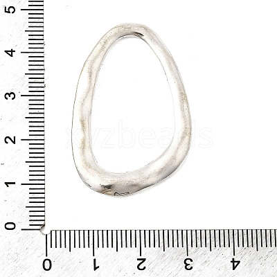 Tibetan Style Alloy Linking Rings X-PALLOY-F318-03AS-1