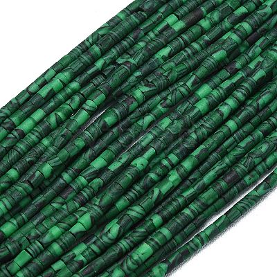 Dyed Synthetic Turquoise Beads Strands G-D356-B02-01-1