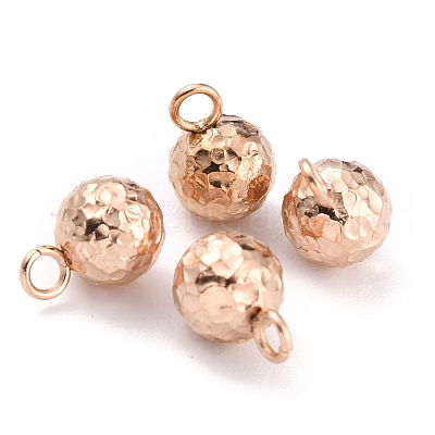 Ion Plating(IP) 304 Stainless Steel Charms STAS-O147-03B-RG-1