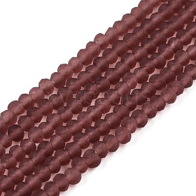Transparent Glass Beads Strands EGLA-A044-T1mm-MD13-1