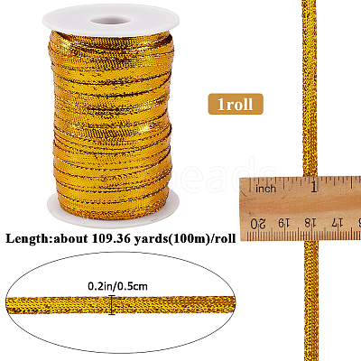 100M Polyester Ribbons with Spool SRIB-GF0001-34C-1