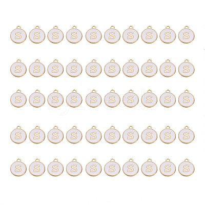 Golden Plated Alloy Charms ENAM-SZ0001-25A-S-1