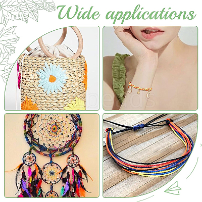 12Pcs 12 Colors Cotton Thread Sets OCOR-GF0003-06-1