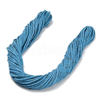 Dyed Synthetic Turquoise Beads Strands G-P594-01A-01-1