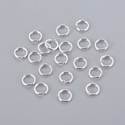 Tarnish Resistant 304 Stainless Steel Open Jump Rings STAS-E464-09A-S-1