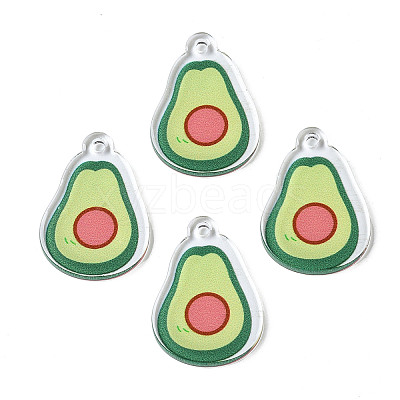 Translucent Acrylic Pendants LS-TACR-N013-002-1