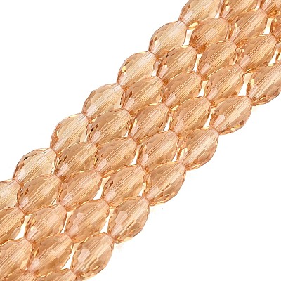 Transparent Glass Beads Strands LS-GLAA-N071-01A-A07-1