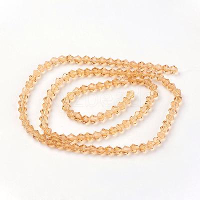 Imitation Austrian Crystal 5301 Bicone Beads GLAA-S026-14-1