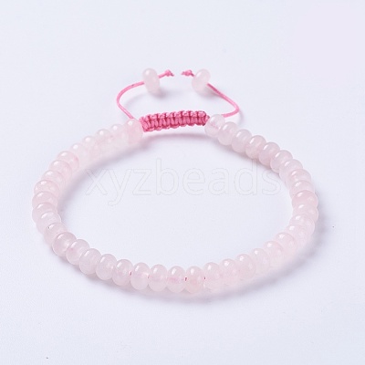 Adjustable Nylon Cord Braided Bead Bracelets BJEW-F369-B04-1