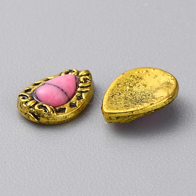 Zinc Alloy Cabochons MRMJ-WH0320-05C-02-1