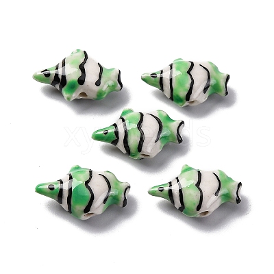 Handmade Porcelain Beads PORC-R002-02C-1