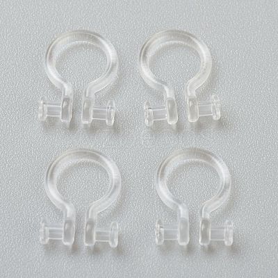 Plastic Clip-on Earring Findings KY-P001-06C-1