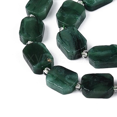Natural Fuchsite Beads Strands G-T138-26A-11-1