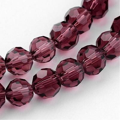 Transparent Glass Bead Strands GLAA-G013-4mm-59-1