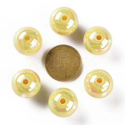 Opaque Acrylic Beads MACR-S370-D16mm-A10-1