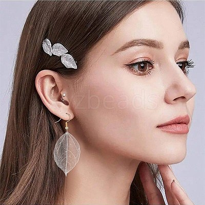 100Pcs Dried Flower Leaf Craft Supplies AJEW-CP0009-41B-1