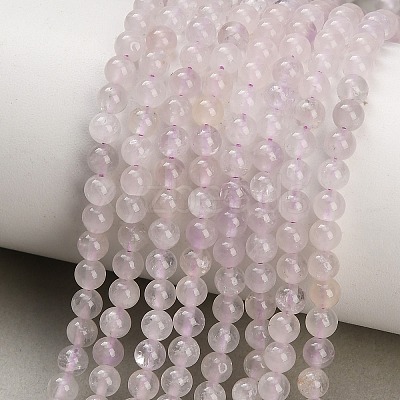 Natural Lavender Amethyst Beads Strands GG-CBA4399-B02-03B-1
