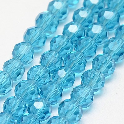 Glass Beads Strands X-EGLA-J042-8mm-07-1